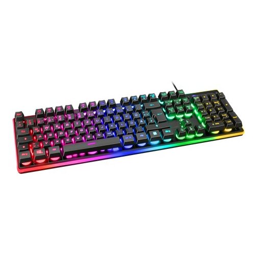  Deltaco GAM-021-RGB-DE keyboard Gaming USB QWERTZ German Black Cijene