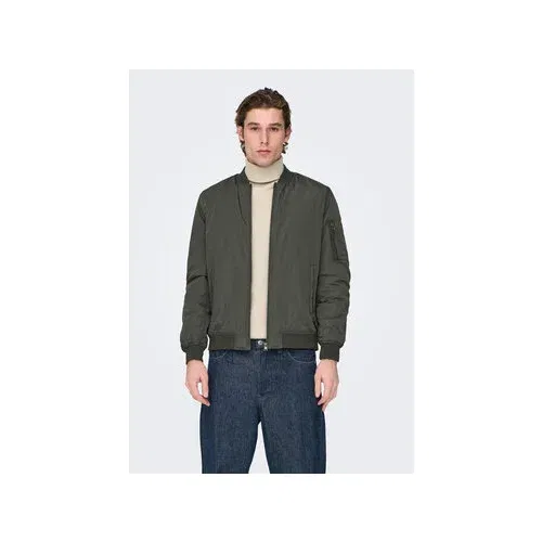 Only & Sons Bomber jakna Joshua 22023287 Khaki Regular Fit