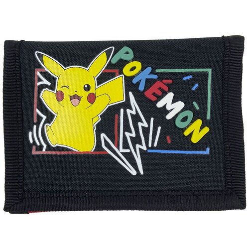 Pokemon Pokémon: denarnica Pikachu, denarnica, denarnica, dodatki in dodatki, barvita, črna, uradni izdelek (blagovne znamke CyP), (21327681) Cene