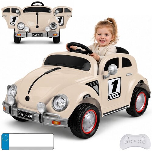 Retro autić 4&times;4 na akumulator beige Cijene