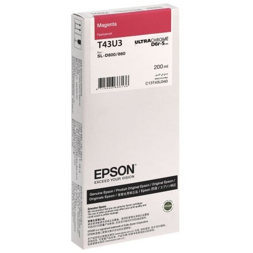 Epson SURELAB SL-D800 &amp;ndash; INK T43U Magenta &amp;ndash; C13T43U340 Slike