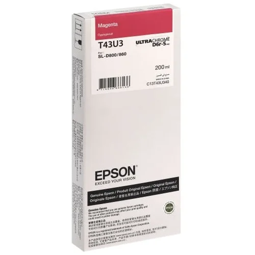 Epson SURELAB SL-D800 – INK T43U Magenta – C13T43U340