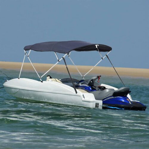 Tenda bimini s 4 luka i bočnim stijenkama 243x(230-244)x137 cm Cene