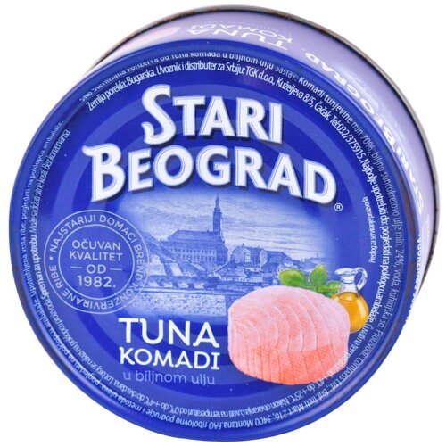 Stari Beograd Tunjevina komadi u ulju 160g Cene