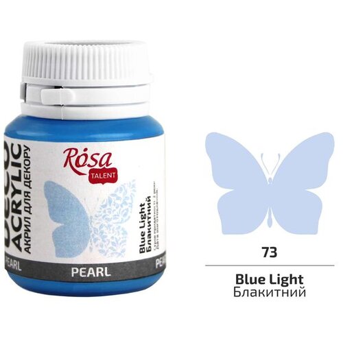 Rosa TALENT Pearl akrilna dekorativna boja 20 ml | Razne nijanse Cijene