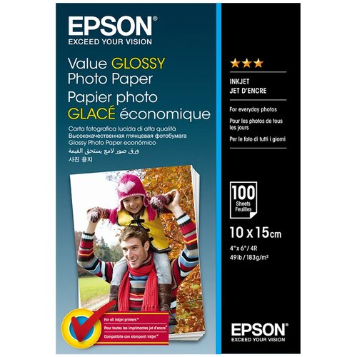 Epson Foto papir Value Glossy S400039 - 10x15cm - 100 listova Cene
