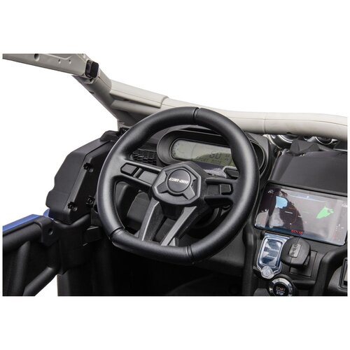 Buggy na akumulator Maverick CAN-AM Turbo Air DK-CA001 4x4 - dvosjed - sivo/plavi- lakirani Slike