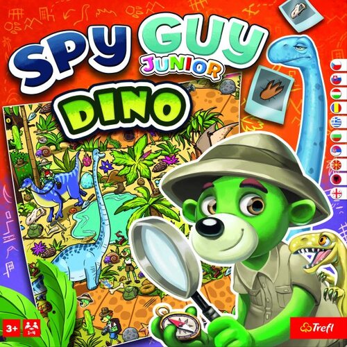 Trefl spy guy junior družabna igra v madžarskem jeziku - park dinozavrov Cene