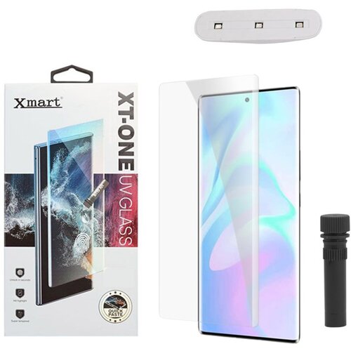  Za&amp;scaron;titno staklo Xmart Uv Glue Full Cover + Lampa za Samsung S23 Ultra/ S918B Slike