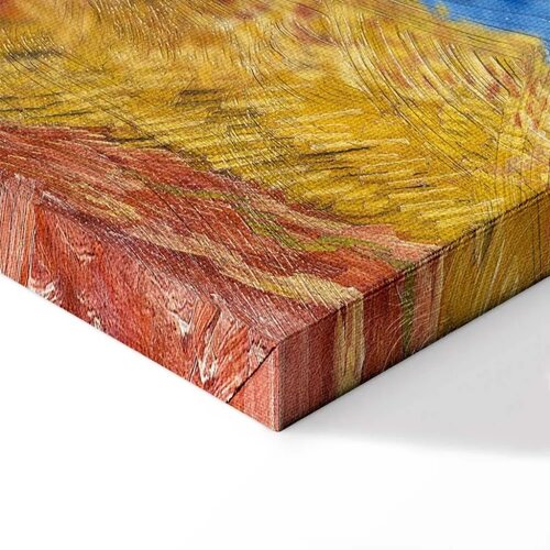  Slika - Vincent van Gogh &amp;ndash; Wheatfield With Crows 60x30 Premium Print Slike