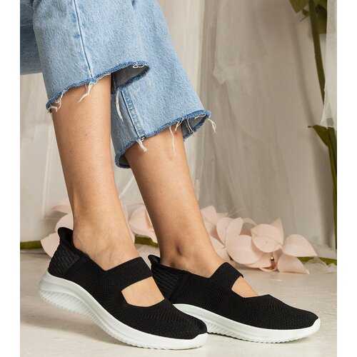 Gemre Black women's sneakers on embossed sole Muratti Cijene