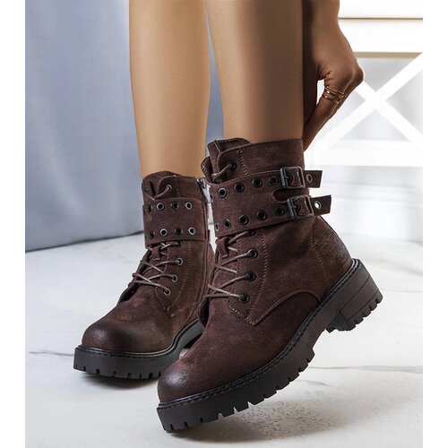 Gemre Dark brown Fallkirk boots Cene