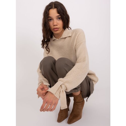 BADU Sweater-BA-SW-0305.67P-beige Cene