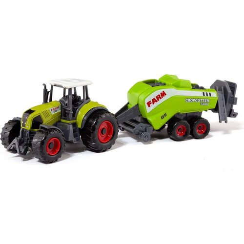 MOLTO traktor s prikolicom - Green Slike