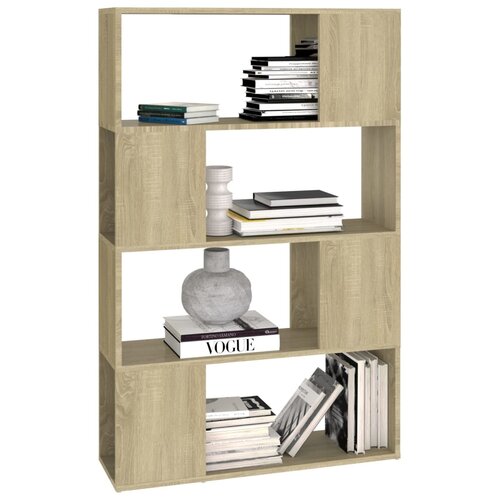  za knjige / pregrada boja hrasta 80x24x124,5 cm drveni Slike