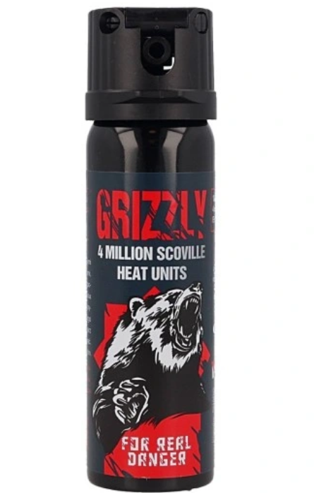 Grizzly Pepper spray 4 million scoville heat units 63 ml- cone /cloud Slike