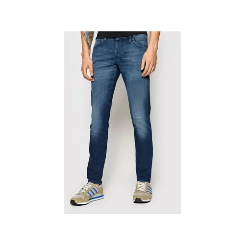 Jack & Jones Jeans hlače Glenn 12194539 Modra Slim Fit