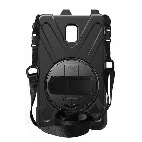 AVIZAR Ovitek z visoko za&scaron;cito Samsung Galaxy Tab Active 3, naramni trak z vrtljivim rocajem in stojalom - crn, (21124008) Cene