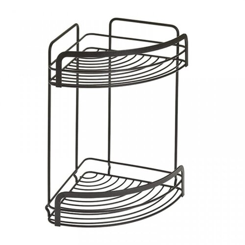 Olimp Sport Ugaona polica za kupatilo 20x20x30cm Origin Lava Metaltex Cene