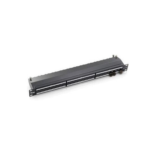 Equip 24-Port Cat.6A Shielded Patch Panel, Light Grey Cijene