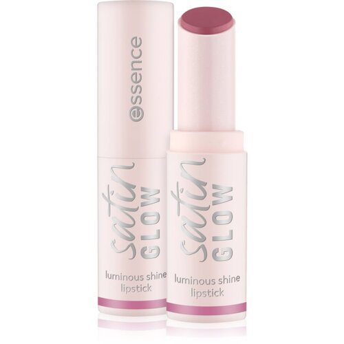 Essence satin GLOW kremasta &amp;scaron;minka s satenastim zaključkom odtenek 04 Let&amp;acute;s Get Mauvin 3.5 g Slike