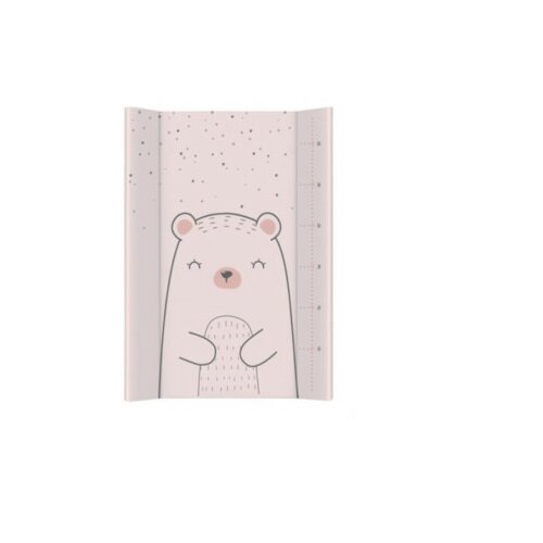 Kikka Boo tvrda podloga za povijanje 80x50cm Bear with me pink ( KKB61033 ) Slike