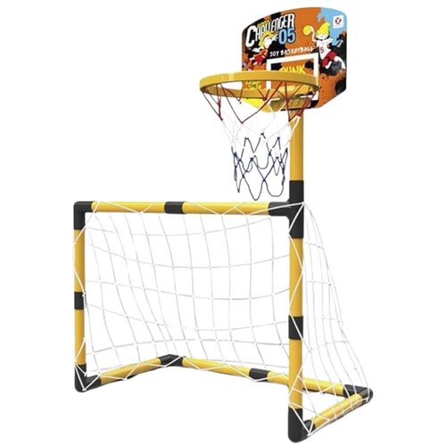 Woopie set 2 u 1 &amp;quot; ko&amp;scaron;arka, gol + lopta i pumpa Slike