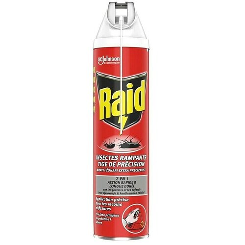 Raid sprej sa cevčicom protiv gmižućih insekata 400 ml Cene