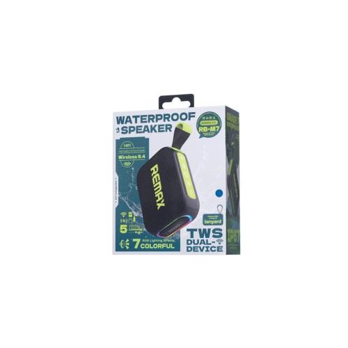 Remax bluetooth zvučnik RB-M7 10W vodootporan zeleni Cene