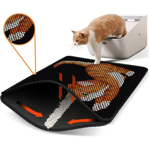 WALLXPERT Nrszn0118 multicolor cat litter mat Cene