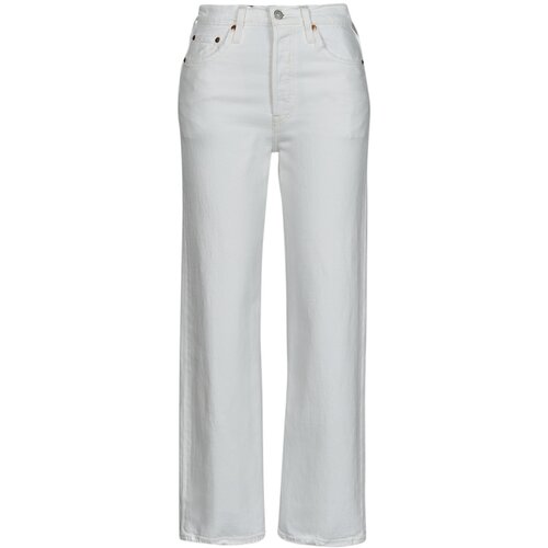 Levi&amp;#039;s RIBCAGE STRAIGHT ANKLE Bijela Slike
