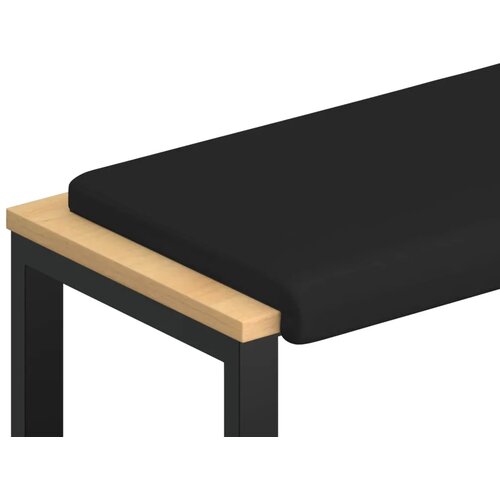  Jastučić za klupu Umjetna koža Crna Dubina 35 cm - Crna 60 x 38 x 6 5 cm Cijene