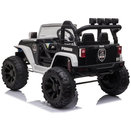  Auto na akumulator Jeep JC666 Brother Police - crno/bijeli Slike
