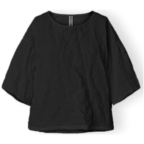 Wendykei Topi & Bluze T-Shirt 221624 - Black Črna Cene