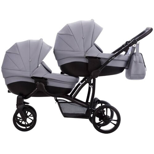 Bebetto 42 pro kolica za blizance set 2U1 crni ram Cene