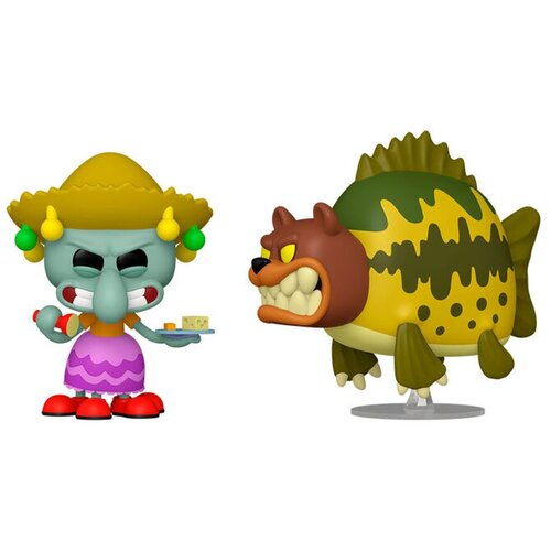 Funko POP figure SpongeBob SquarePants - Squidward i Sea Bear, set od 2 Slike
