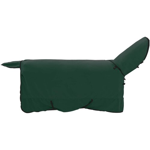 vidaXL Konjski pla&scaron;č Polna temno zelena 145 cm Poliester, (5000288884) Cene