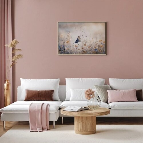  Slika - August Melody 90x60 U prirodnom drvenom okviru Slike