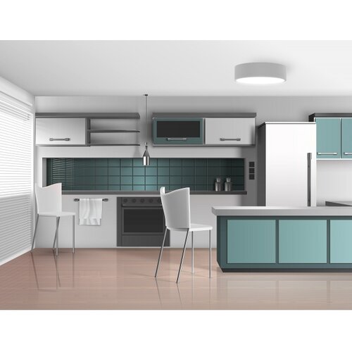  Plafonsko svetlo za kupatilo CLEO 2xE27/24W/230V, prečnik 30 cm, siva, IP54 Slike