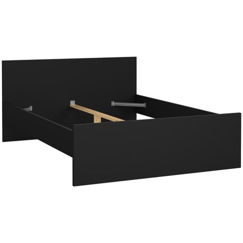 Tvilum Črna zakonska postelja 140x190 cm Naia – Cene