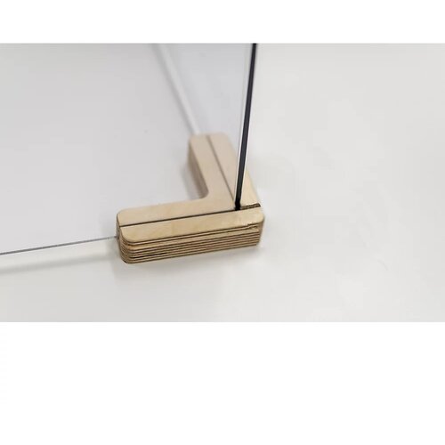 SMIT VISUAL Talni spojnik za prozorne predelne stene, oblika črke L, 2-smerna izvedba, DxŠxV 120 x 120 x 30 mm Cene
