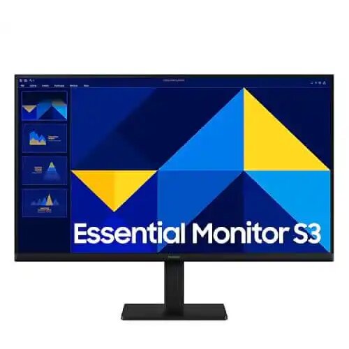 Oblivion gaming oprema Monitor 27 Samsung Essential Monitor S3 LS27D300GAUXEN 1920x1080/FHD IPS/100Hz/5ms/VGA/HDMI Cene