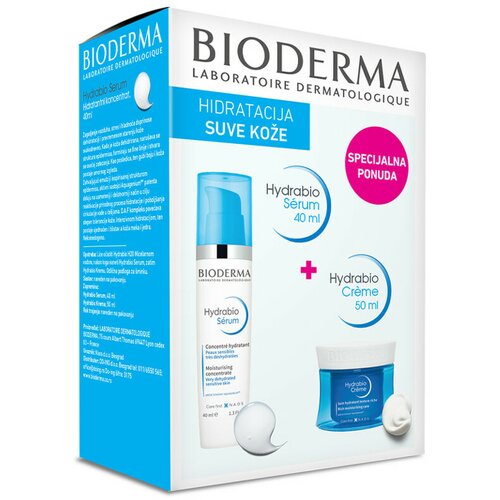 Bioderma set hydrabio serum 40 ml+hydrabio krema 50 ml Cene