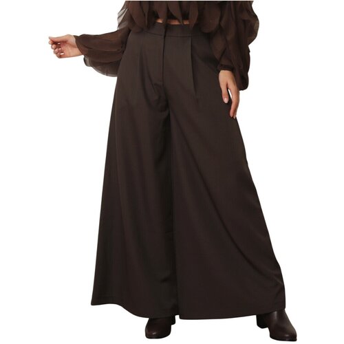 La Modeuse Elegantne hlače 77137_P182794 Kostanjeva Cene