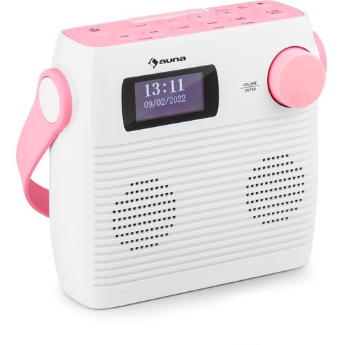 Auna Splash, radio za tuširanje, BT, DAB + / UKW, IPX4, USB-port, priključak za slušalice, USB-C, baterija Cijene