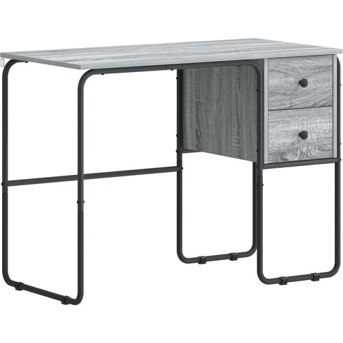  Stol s pohranom Siva Sonoma 100 x 50 x 75 cm Slike