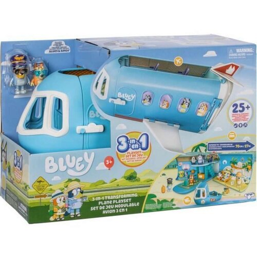 3-in-1 Transforming Plane Playset - 1 k. Slike