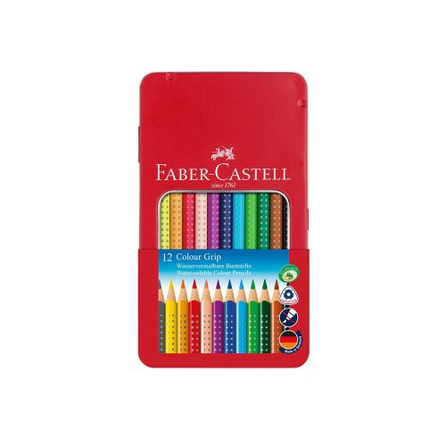 Faber Castell drvene bojice grip metal 1/12 12590 (112413) ( 9801 ) Slike