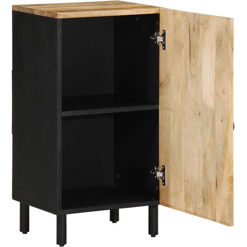 Maison Chic Komoda - Predalnik 40x33,5x75 cm trden robusten mangov les in kovina, (21722104) Slike