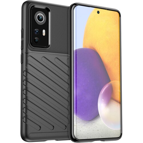  Ovitek za Xiaomi 12/12X/12S | Thunder, črn Cene